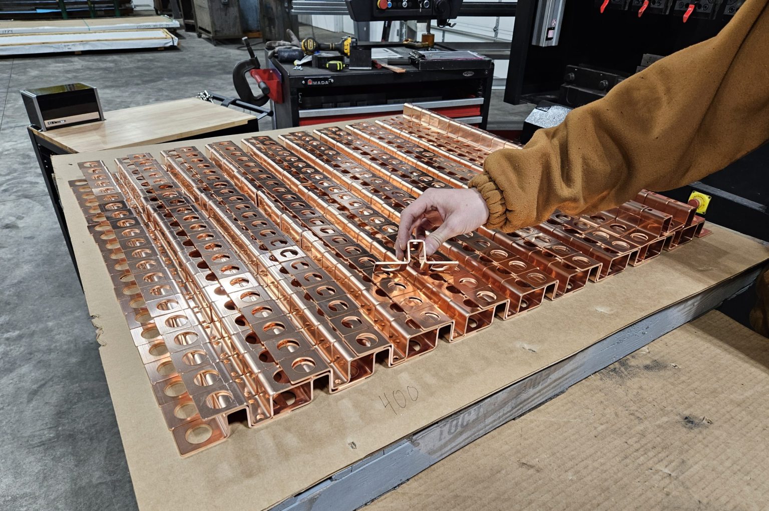 Custom Copper Ground Bars