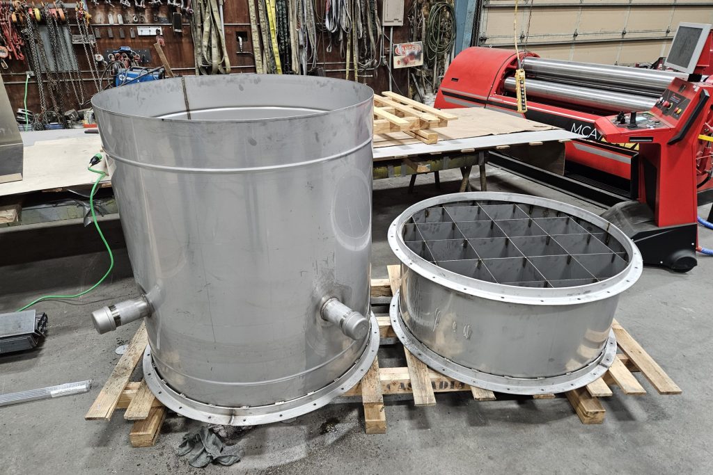 Custom Industrial Stainless Ductwork